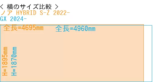 #ノア HYBRID S-Z 2022- + GX 2024-